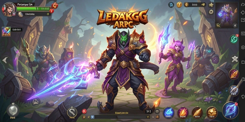 Gameplay petualangan epik di dunia <strong>LEDAKGG</strong> yang menakjubkan.