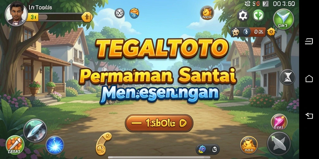 Screenshot gameplay TEGALTOTO menampilkan keseruan dan interaktifitas permainan Casual.
